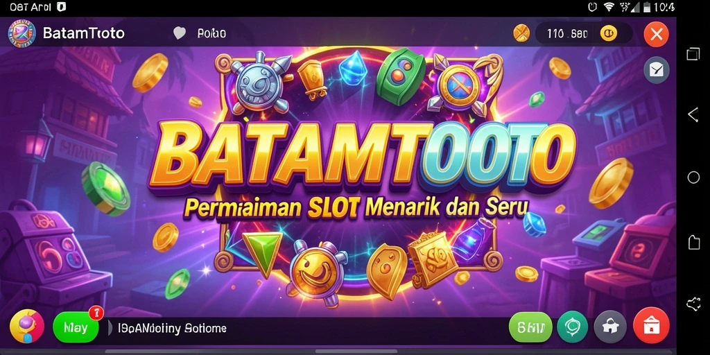 Tampilan menarik dari gameplay Slot BATAMTOTO yang seru.