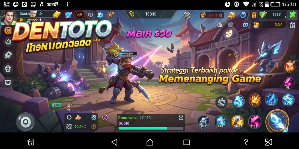 Tampilan gameplay DENTOTO yang menarik dan strategis.
