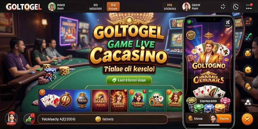 Screenshot gameplay GOLTOGEL yang menarik dan interaktif.
