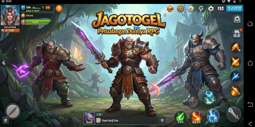 Screenshot gameplay JAGOTOGEL yang menampilkan pertarungan seru.