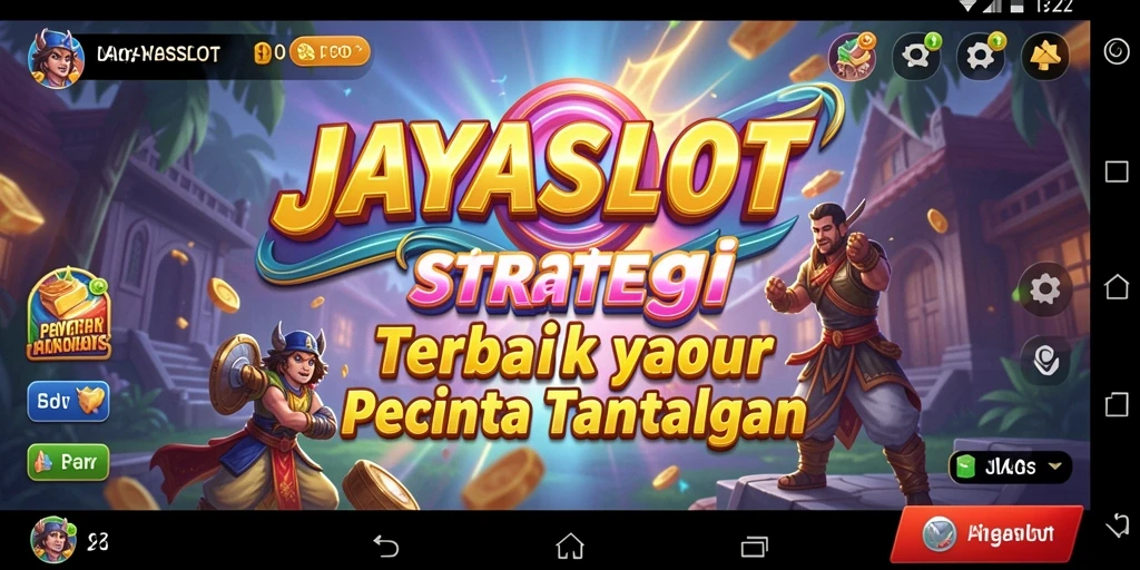 Tampilan gameplay mendebarkan dari JAYASLOT yang penuh strategi.