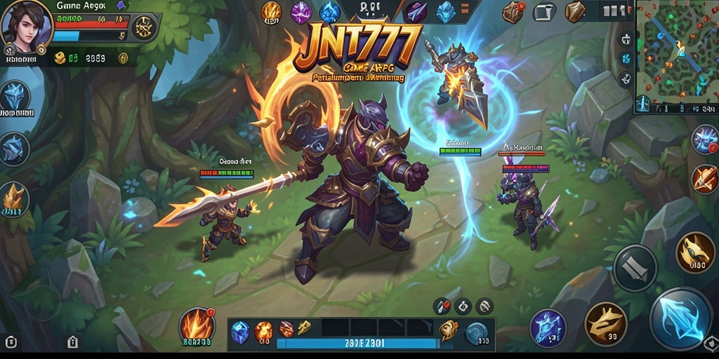 Gameplay mendebarkan dalam JNT777 dengan pertempuran epik dan karakter unik.