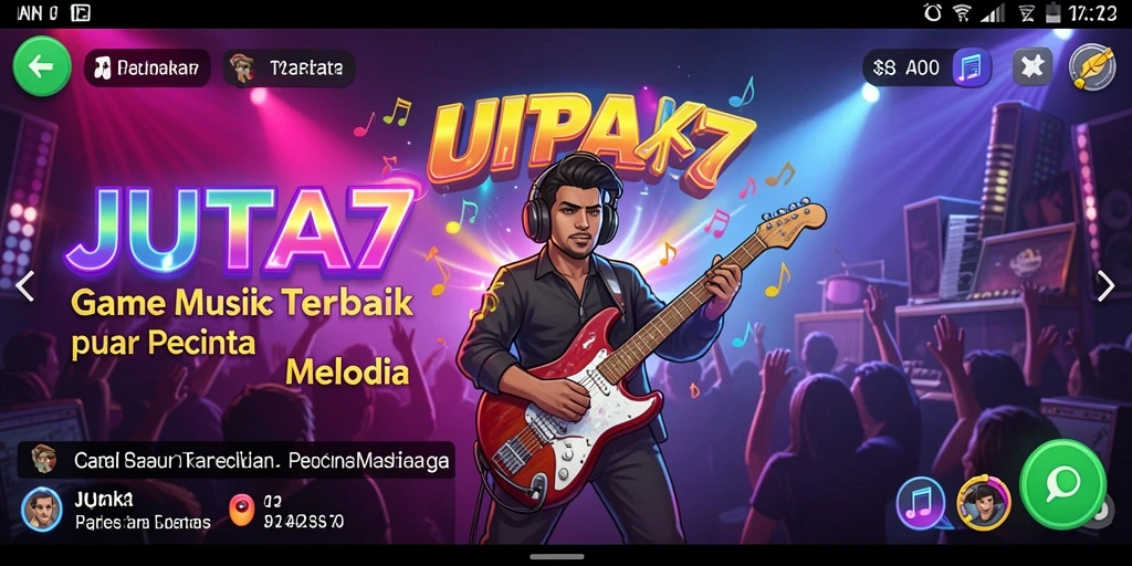 Tampilan gameplay <strong>JUTA7</strong> yang menarik dan interaktif.