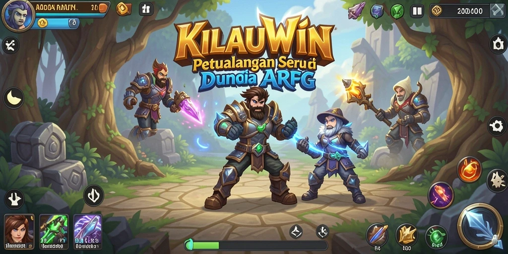 Tangkapan layar gameplay seru KILAUWIN di dunia ARPG.