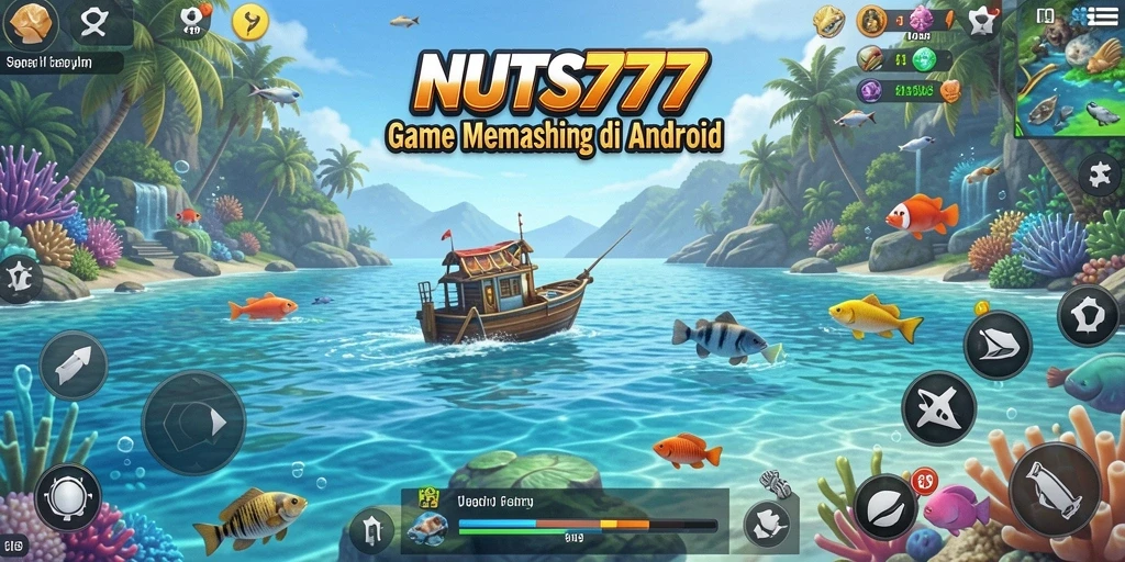Tangkapan ikan besar dalam gameplay NUTS777 yang menegangkan.