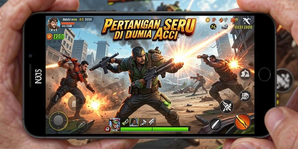 Screenshot dari gameplay NX303 yang penuh aksi dan menegangkan.