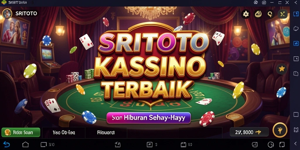 Tampilan gameplay Kasino yang mengasyikkan di SRITOTO.