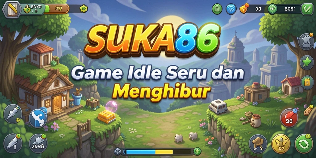 Tampilan gameplay SUKA86 yang menenangkan dan menarik.