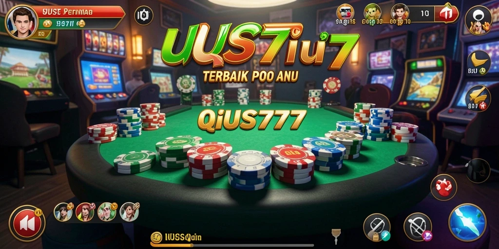 Tampilan menarik dari gameplay QiuQiu di UUS777.